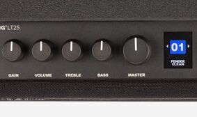 25 awesome effects built in to the Fender Mustang LT25 amplifier