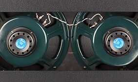 Custom Jensen Neo speakers onboard the Fender Tone Master Twin Reverb Amplifier