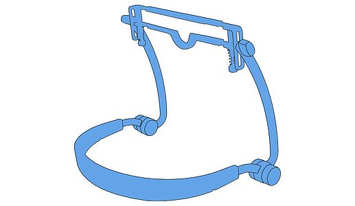 Robust and practical Hohner FlexRack Harmonica Holder boasts outstanding build quality & construction