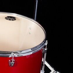 Poplar shell on Mapex Limited Edition White Marble Venus Drum Kit