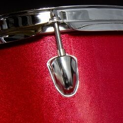 Mini B-Lugs on Mapex Limited Edition White Marble Venus Drum Kit