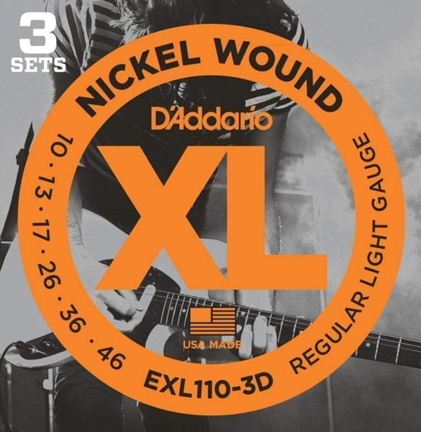 D'Addario EXL 3D Nickel Wound Electric Guitar Strings 3-Pack - Image 7