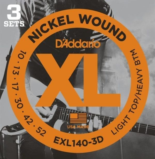 D'Addario EXL 3D Nickel Wound Electric Guitar Strings 3-Pack - Image 10
