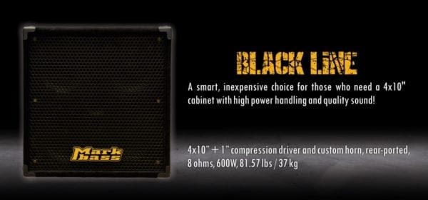 Markbass Blackline 151HR 15" 8-ohm Bass Cabinet - Image 3
