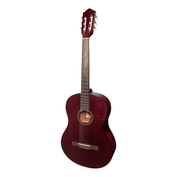 Martinez Slim Jim 4/4 Nylon String Classical Guitar with Tuner - Image 6