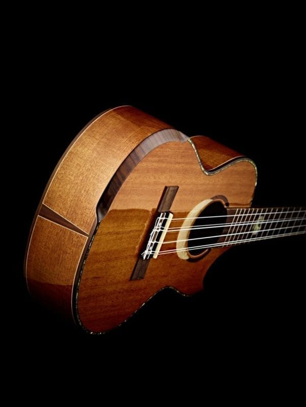 Ortega Eclipse TE6 6-String Tenor Ukulele - Image 4