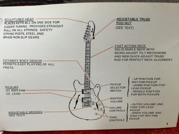Fender Original 1976 Starcaster Natural Blonde - Image 12