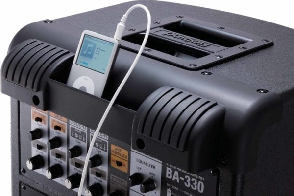 Roland BA-330 Battery Powered Portable Stereo PA - Image 3
