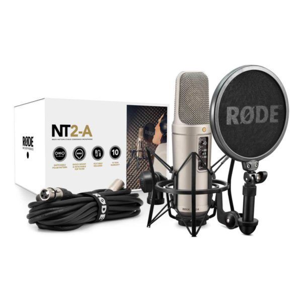 RODE NT2-A 1" Multi Pattern Condenser Microphone