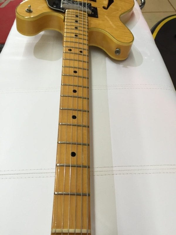 Fender Original 1976 Starcaster Natural Blonde - Image 5