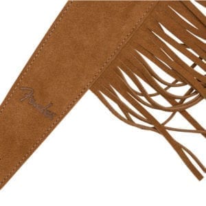 Fender Suede Fringe Strap | Brown