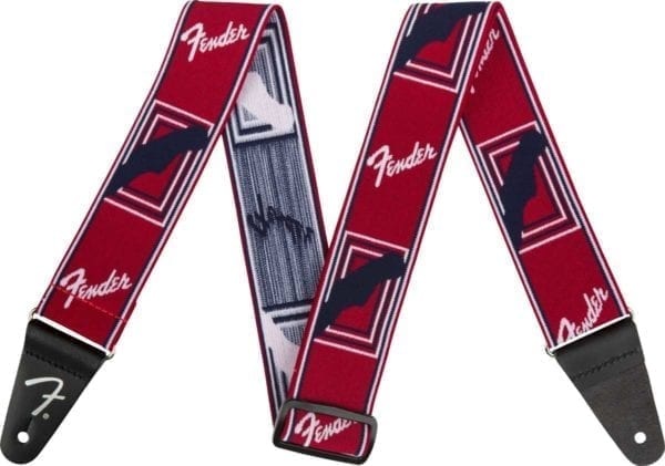 Fender Weighless 2-inch Monogrammed Guitar Strap