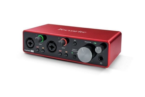 Focusrite Scarlett 2i2 (Gen 3) USB Audio Interface - Image 2