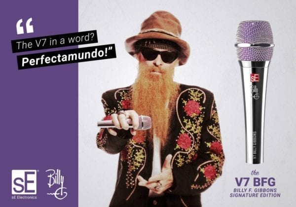 sE Electronics V7 BFG Billy Gibbons Signature Vocal Microphone - Image 5
