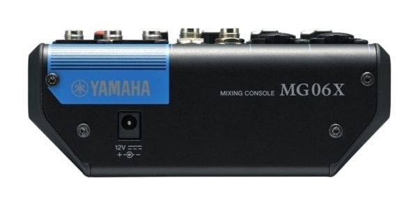 Yamaha MG06X 6 Channel Compact Mixer with Effects - Image 4