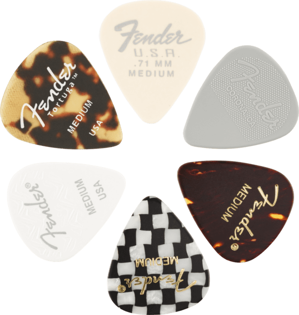 Fender 351 Material Medley Picks 6-Pack - Image 2
