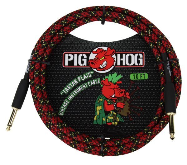Pig Hog 10ft Vintage Woven Instrument Cables - Image 6