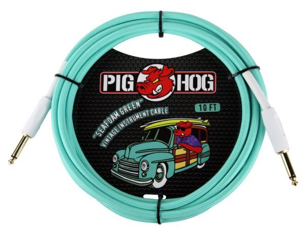 Pig Hog 10ft Vintage Woven Instrument Cables - Image 7