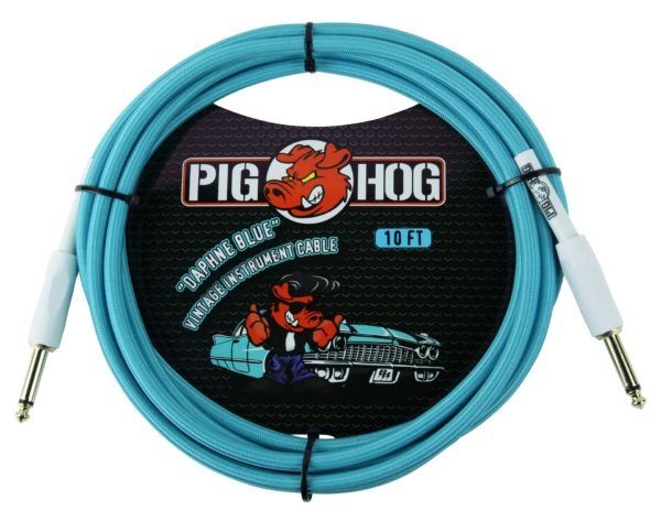 Pig Hog 10ft Vintage Woven Instrument Cables - Image 5