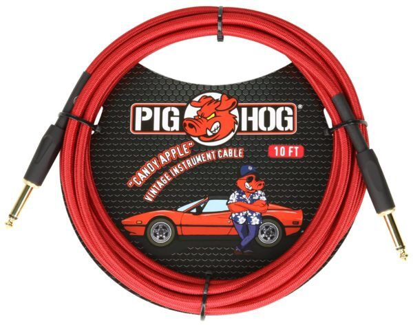 Pig Hog 10ft Vintage Woven Instrument Cables - Image 4