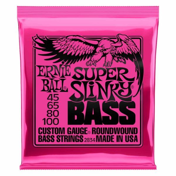 Ernie Ball Slinky Electric Bass Guitar Strings - Image 2