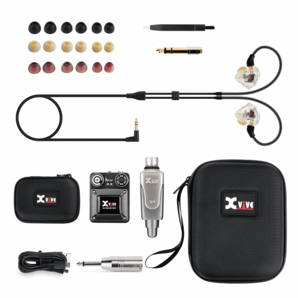 Xvive U4T9 Wireless In-Ear Monitor Bundle - Image 2