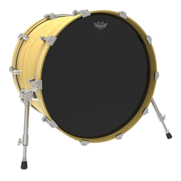Remo Powerstroke 3 Ebony Bass Drumheads - Image 3