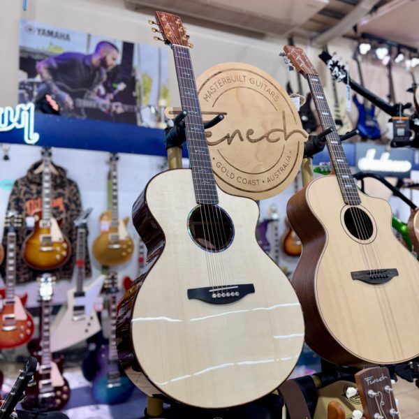 Fenech Masterbuilt Granadillo Grand Auditorium Cutaway Acoustic Guitar