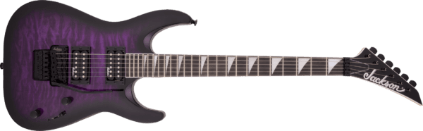 Jackson JS Series Dinky Arch Top JS32Q DKA Transparent Purple Burst