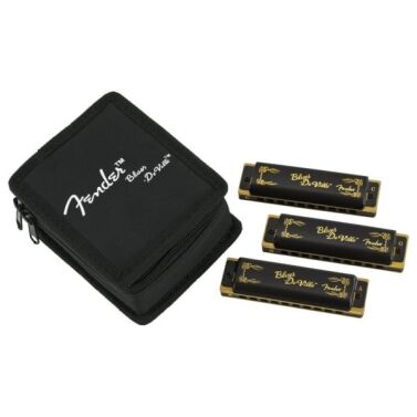 Fender Blues Deville Harmonica Set of 3 with case