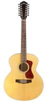 Guild F-2512E Maple Jumbo 12-String Acoustic Electric Guitar