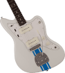 Fender 2023 Collection Made in Japan Traditional '60s Jazzmaster Olympic White with Blue Competition Stripe