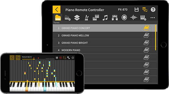 Chordana app to use with the Casio Privia PX-S3100 Digital Piano