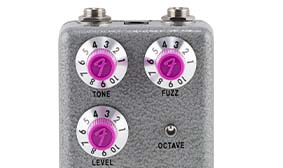 Octave-fuzz octave-up switching of the Fender Hammertone Fuzz Pedal