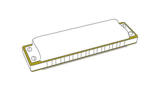 Recessed reed plates