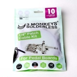 3 Monkeys Solderless 10' Patch Cable Kit