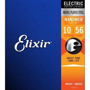 Elixir 7 String 10/56 Light Nanoweb Coating