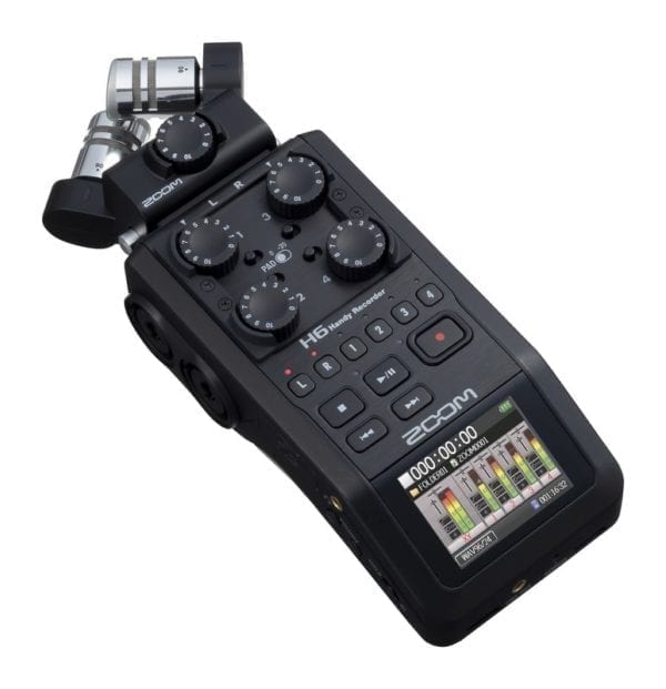 Zoom H6 Black Edition Audio Recorder - Image 3