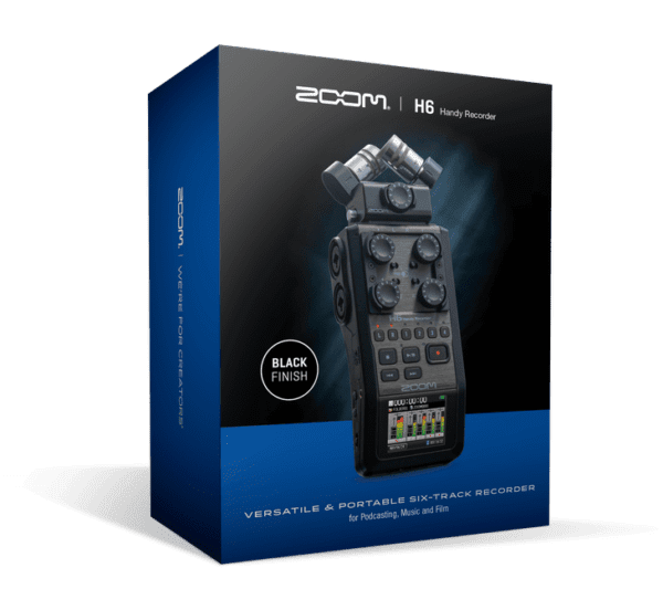 Zoom H6 Black Edition Audio Recorder