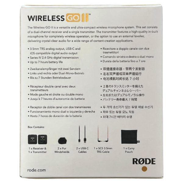 RODE Wireless GO II Single Transmitter System - Image 6