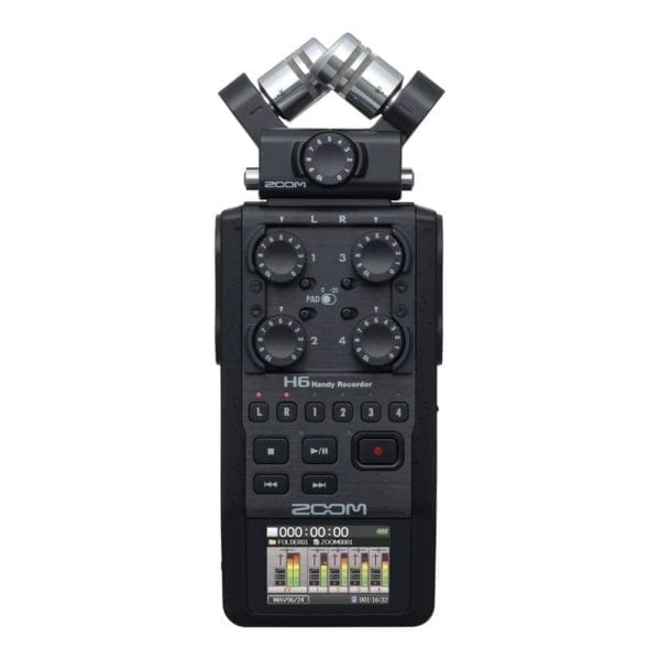 Zoom H6 Black Edition Audio Recorder - Image 2
