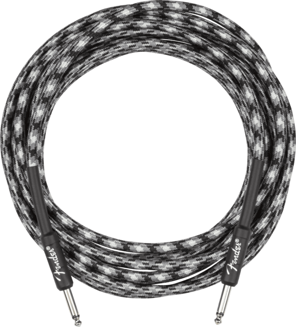 Fender 18.6ft Professional Instrument Cable Braided Camo - Image 3