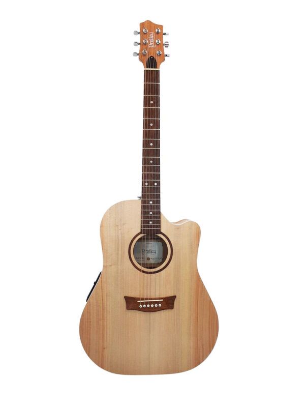 Pratley Dreadnought Maple + Bunya Acoustic Electric Cutaway D-SCE-M/B - Image 3