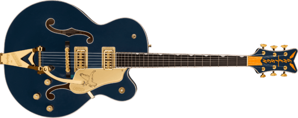 Gretsch G6136TG Midnight Sapphire Falcon Hollow Body Guitar Players Edition