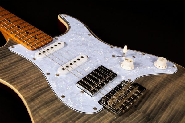 JET JS-450 Flame Top Electric Guitar - Image 7