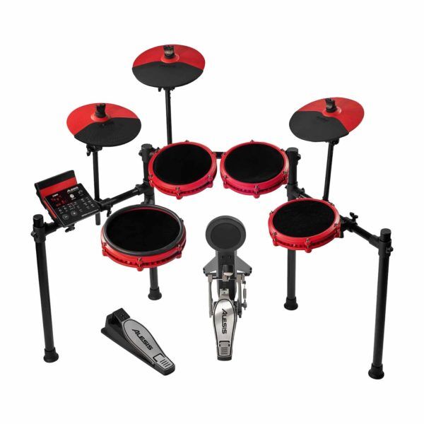 alesis nitro max SE special edition red electronic drum kit