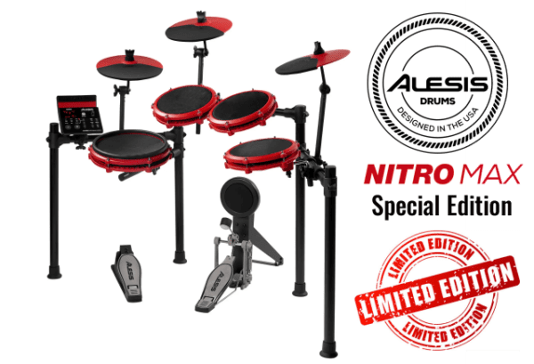 Alesis Nitro Max SE Limited Edition RED