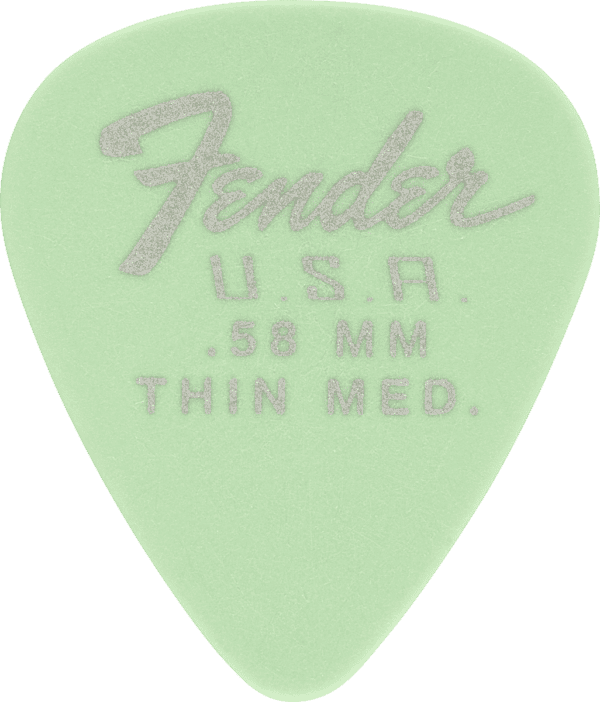 Fender 351 Dura-Tone Delrin Picks 12-Pack - Image 6