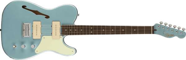 Squier Paranormal Cabronita Telecaster Thinline Ltd Edition Ice Blue Metallic