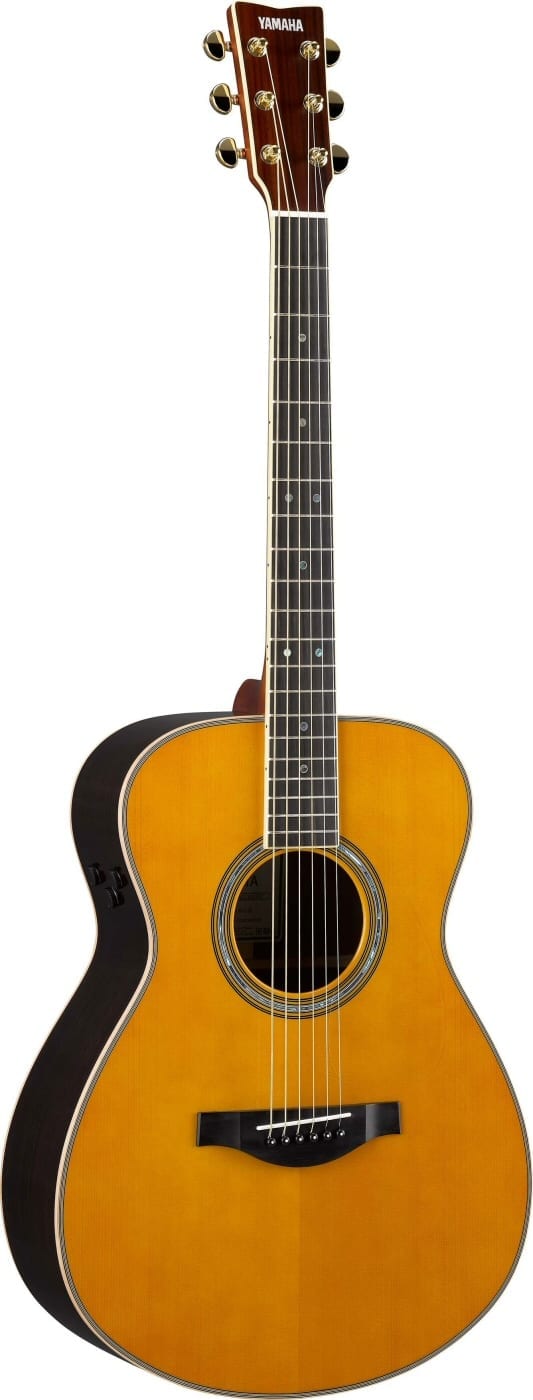 Yamaha LS-TA TransAcoustic All Solid Timbers Guitar - Image 6
